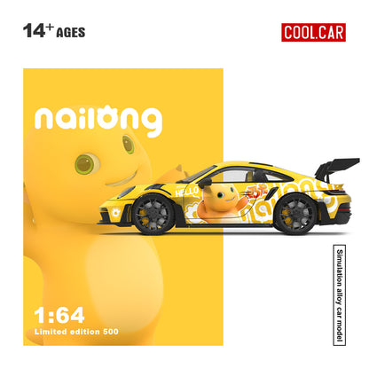 CC 1:64 Milk Dragon Painted Series Replica Alloy Car Model
