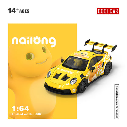 CC 1:64 Milk Dragon Painted Series Replica Alloy Car Model