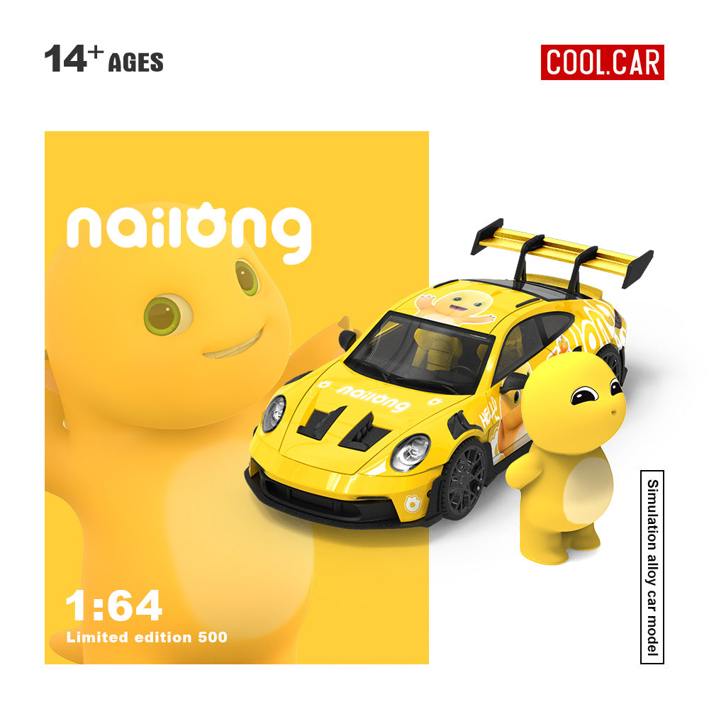 CC 1:64 Milk Dragon Painted Series Replica Alloy Car Model