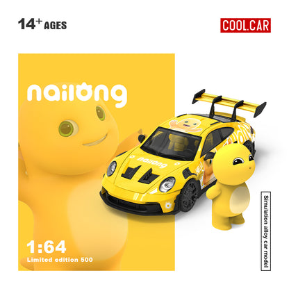 CC 1:64 Milk Dragon Painted Series Replica Alloy Car Model