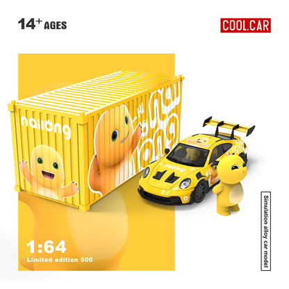 CC 1:64 Milk Dragon Painted Series Replica Alloy Car Model