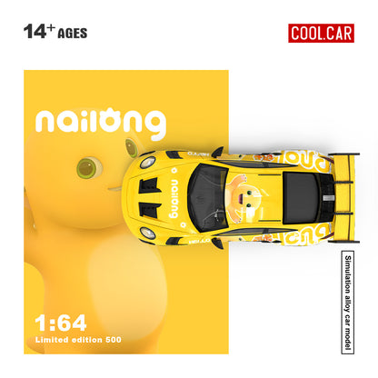 CC 1:64 Milk Dragon Painted Series Replica Alloy Car Model
