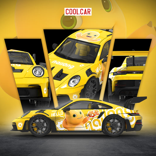 CC 1:64 Milk Dragon Painted Series Replica Alloy Car Model