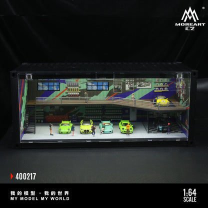 MoreArt Container series Lighting version scene simulation model