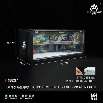 MoreArt Container series Lighting version scene simulation model