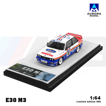 AM Aurora 1:64 BMW E30 Lafimon &amp; McLaren 720S Shark Painted small scale alloy car model