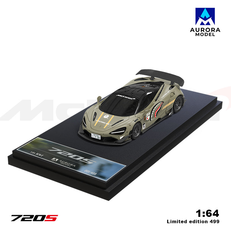 Model B2: McLaren 720S- Shark Figure Edition