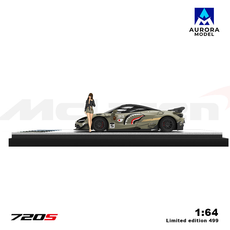 Model B2: McLaren 720S- Shark Figure Edition