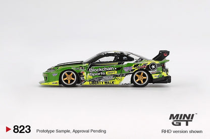 MGT00823-R * NISSAN LB-SUPER SILHOUETTE S15 SILVIA #555 V2 2024 FORMULA DRIFT JAPAN - PRE ORDER