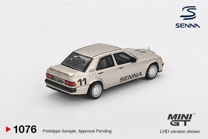 MERCEDES-BENZ 190 E 2.3-16 #11 AYRTON SENNA 1984 NÜRBURGRING RACE OF CHAMPIONS W/ FIGURE - PRE ORDER