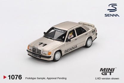 MERCEDES-BENZ 190 E 2.3-16 #11 AYRTON SENNA 1984 NÜRBURGRING RACE OF CHAMPIONS W/ FIGURE - PRE ORDER