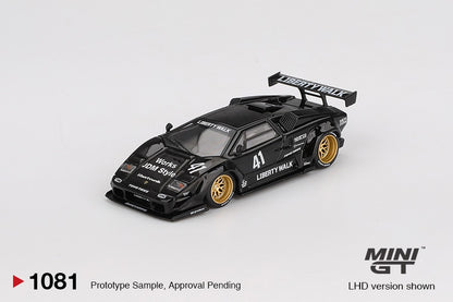 MGT01081-L * Lamborghini Countach LB-WORKS Black