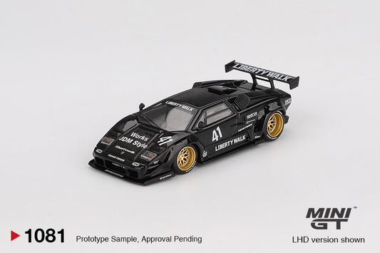 MGT01081-L * Lamborghini Countach LB-WORKS Black