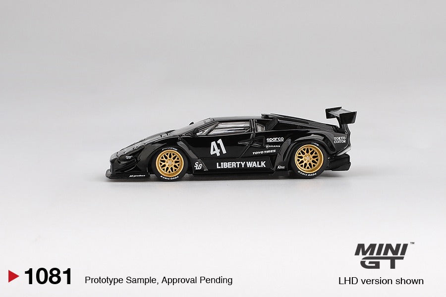MGT01081-L * Lamborghini Countach LB-WORKS Black