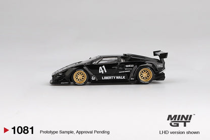 MGT01081-L * Lamborghini Countach LB-WORKS Black