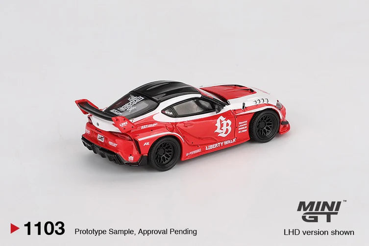 LB★WORKS Toyota GR Supra Red/White