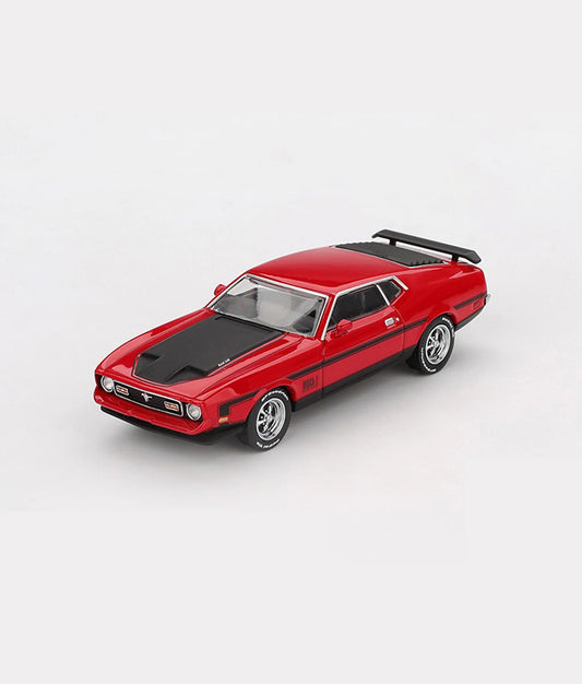 MINIGT - Ford Mustang Mach1 1971 Race Red - MGT01122