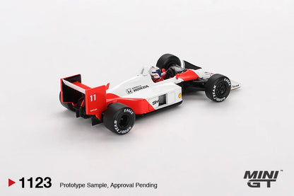MINIGT - McLaren MP4/6 #1 Ayrton Senna 1991 Japanese Grand Prix 2nd Place - MGT01120