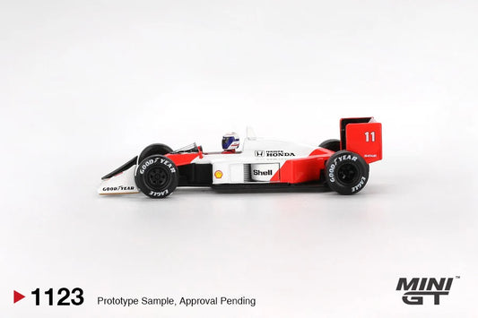 MINIGT - McLaren MP4/6 #1 Ayrton Senna 1991 Japanese Grand Prix 2nd Place - MGT01120