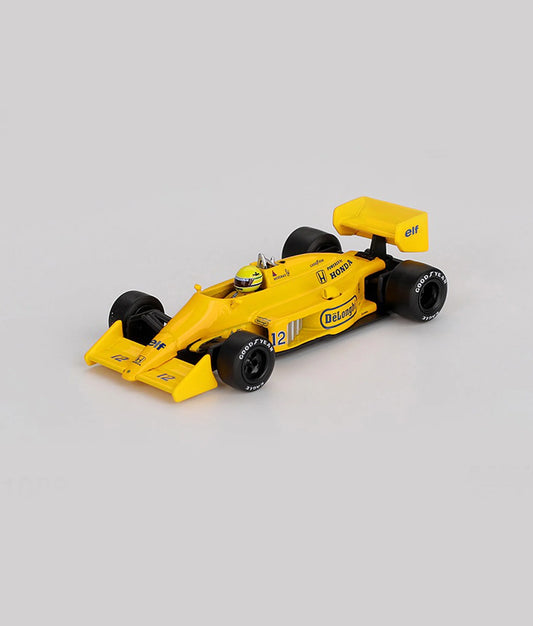 MINIGT - Lotus 99T #12 Ayrton Senna 1987 Monaco Grand Prix Winner MGT01088-L *