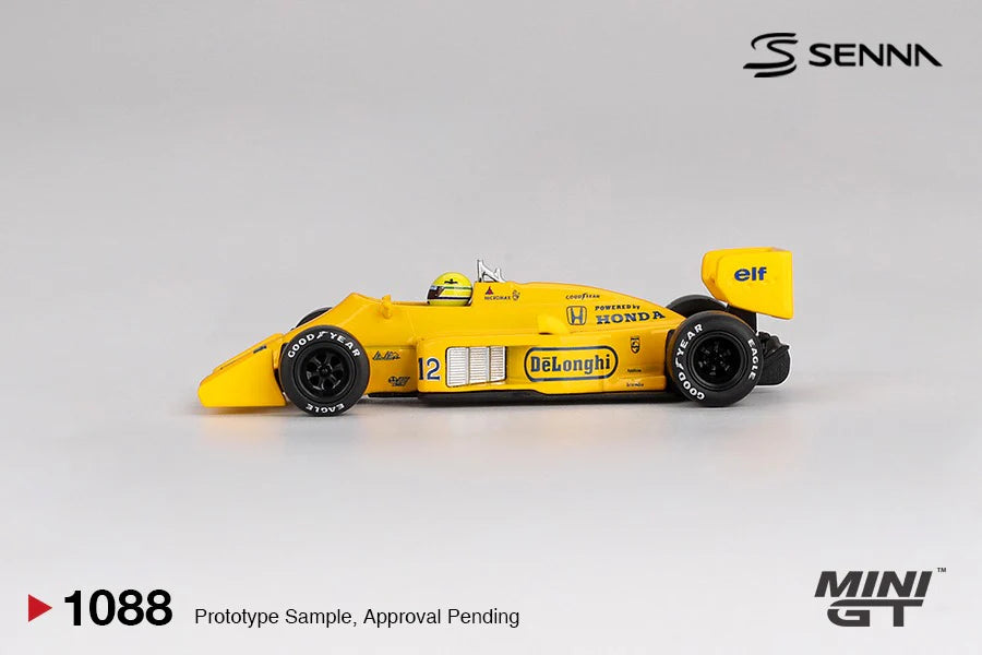MINIGT - Lotus 99T #12 Ayrton Senna 1987 Monaco Grand Prix Winner MGT01088-L *