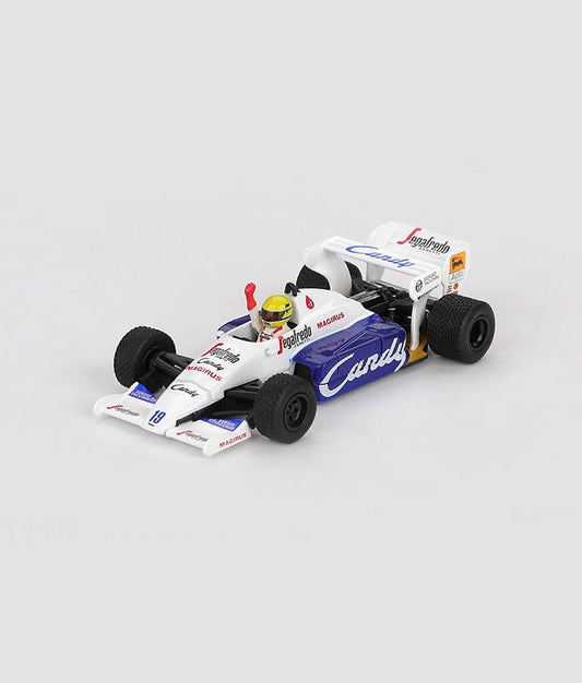 MINIGT - Toleman TG184 #19 Ayrton Senna 1984 Monaco Grand Prix 2nd Place - MGT01118