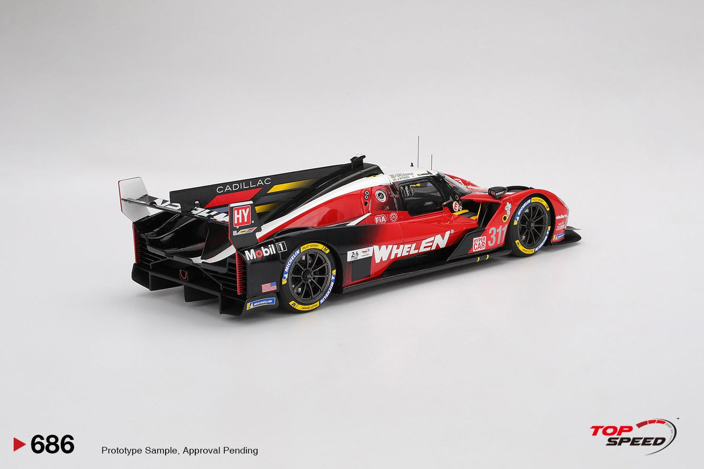 TOP SPEED - CADILLAC V-SERIES.R #311 CADILLAC WHELEN 2025 LE MANS 24 HRS