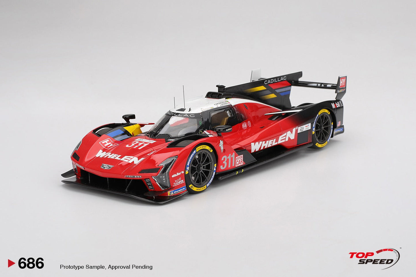 TOP SPEED - CADILLAC V-SERIES.R #311 CADILLAC WHELEN 2025 LE MANS 24 HRS