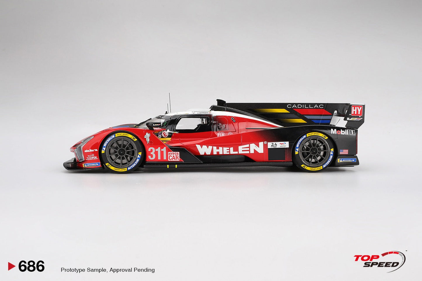TOP SPEED - CADILLAC V-SERIES.R #311 CADILLAC WHELEN 2025 LE MANS 24 HRS