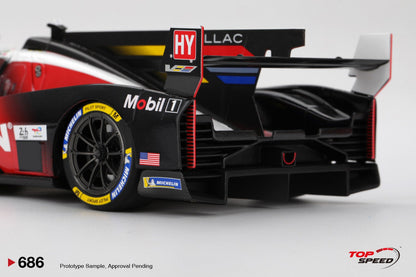 TOP SPEED - CADILLAC V-SERIES.R #311 CADILLAC WHELEN 2025 LE MANS 24 HRS