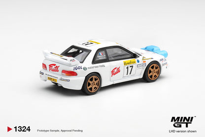 MINIGT - 1/64 Subaru Impreza WRC98 #17 1999 Rally Monte-Carlo