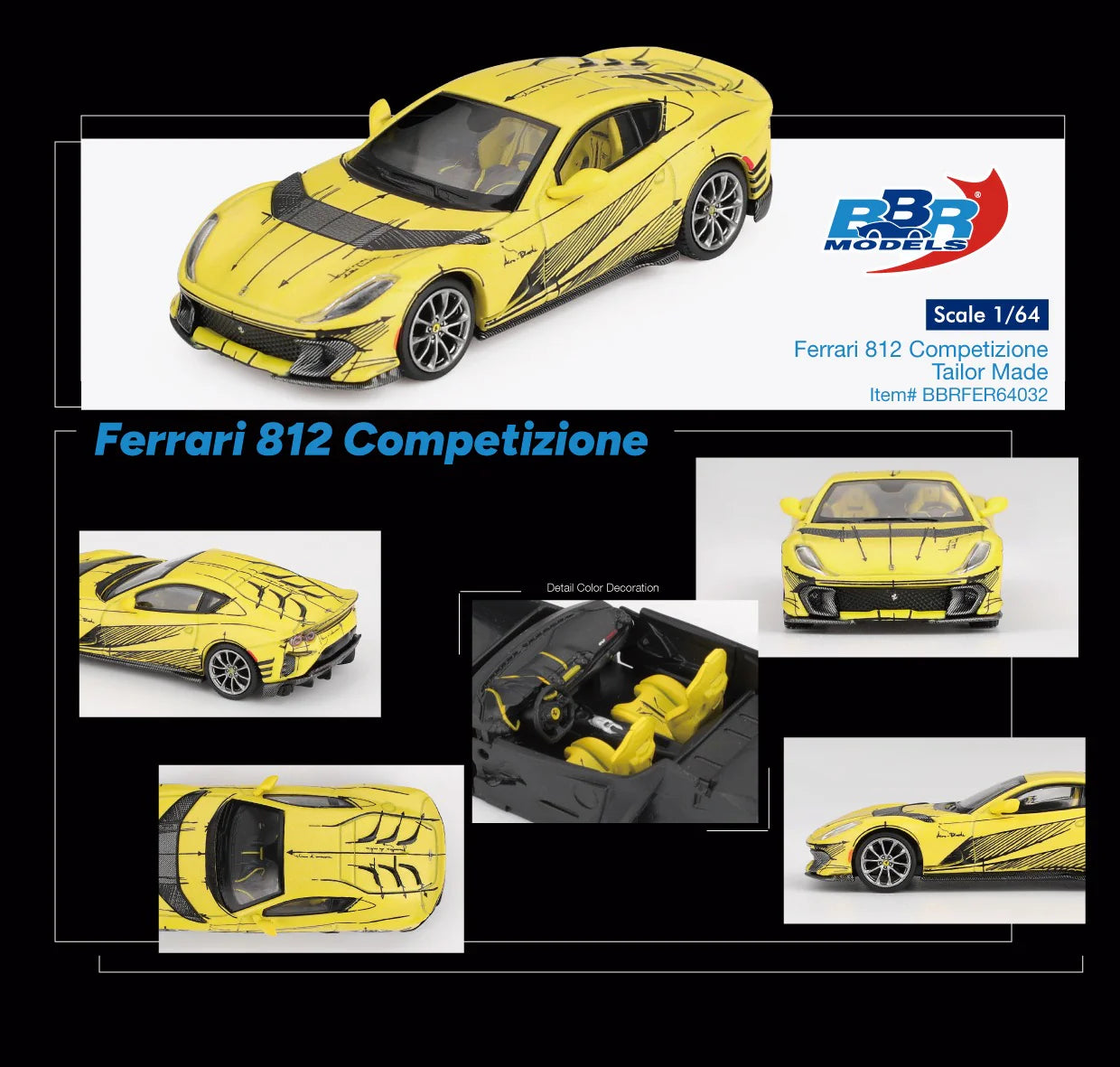 BBRFER64032 * Ferrari 812 Competizione Tailor Made