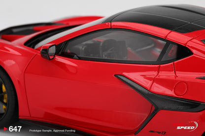 TOP SPEED - CHEVROLET CORVETTE ZR1 TORCH RED