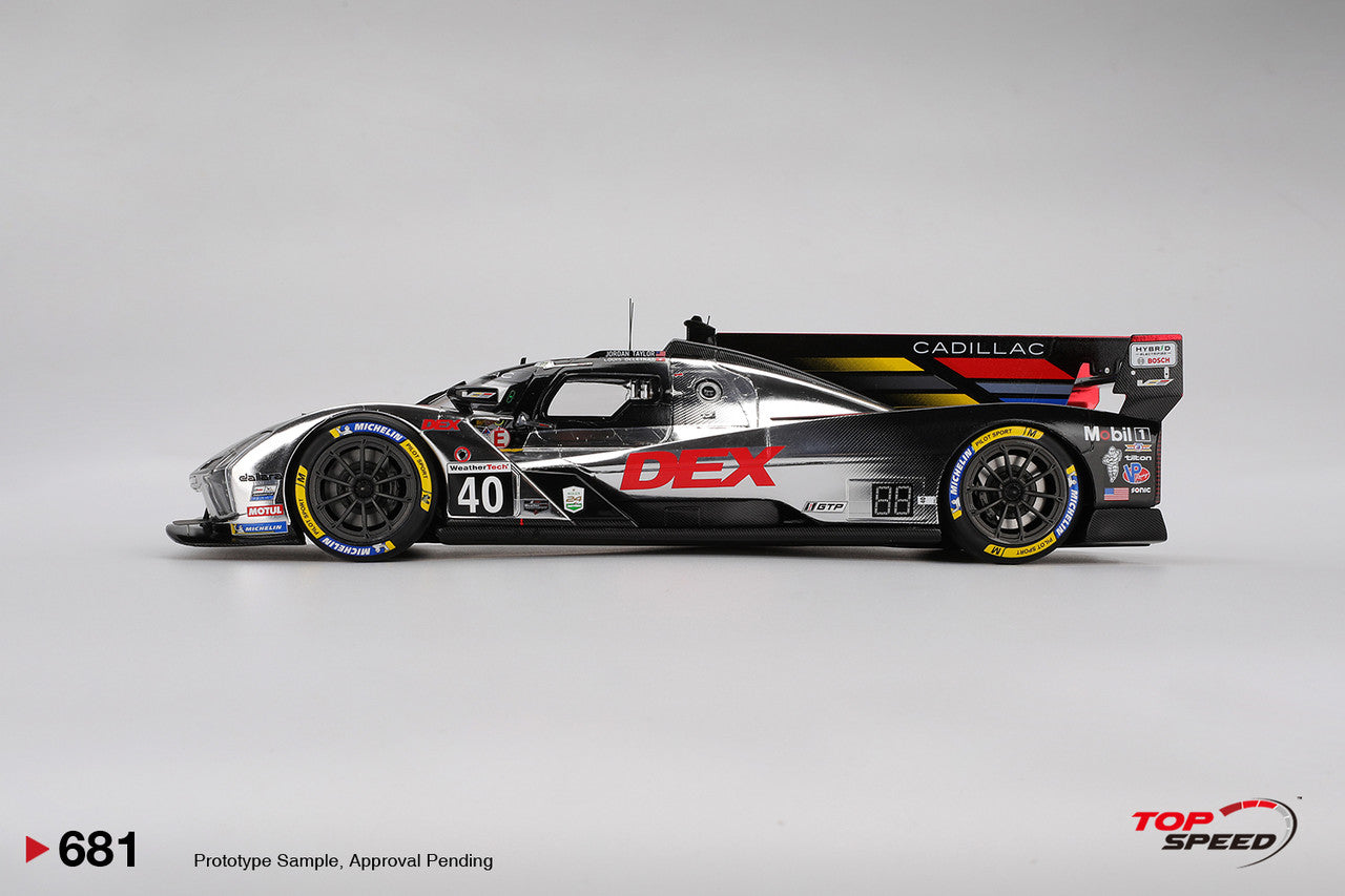 TOP SPEED - CADILLAC V-SERIES.R #40 CADILLAC WAYNE TAYLOR RACING 2025 IMSA DAYTONA 24 HRS