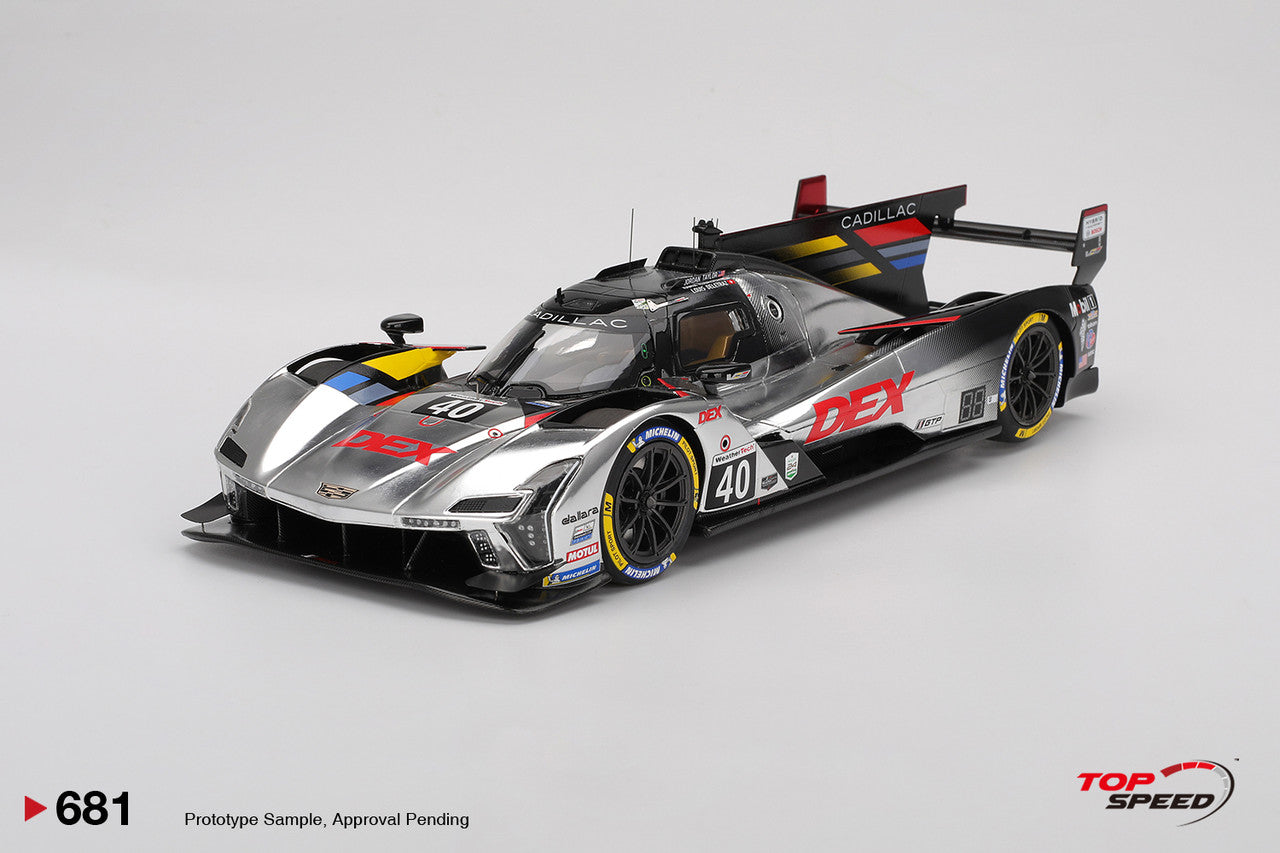 TOP SPEED - CADILLAC V-SERIES.R #40 CADILLAC WAYNE TAYLOR RACING 2025 IMSA DAYTONA 24 HRS
