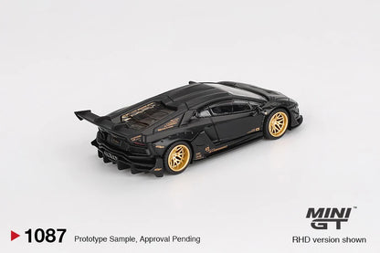 MGT01087-L * LB★WORKS Lamborghini Aventador Limited Edition Matte Black