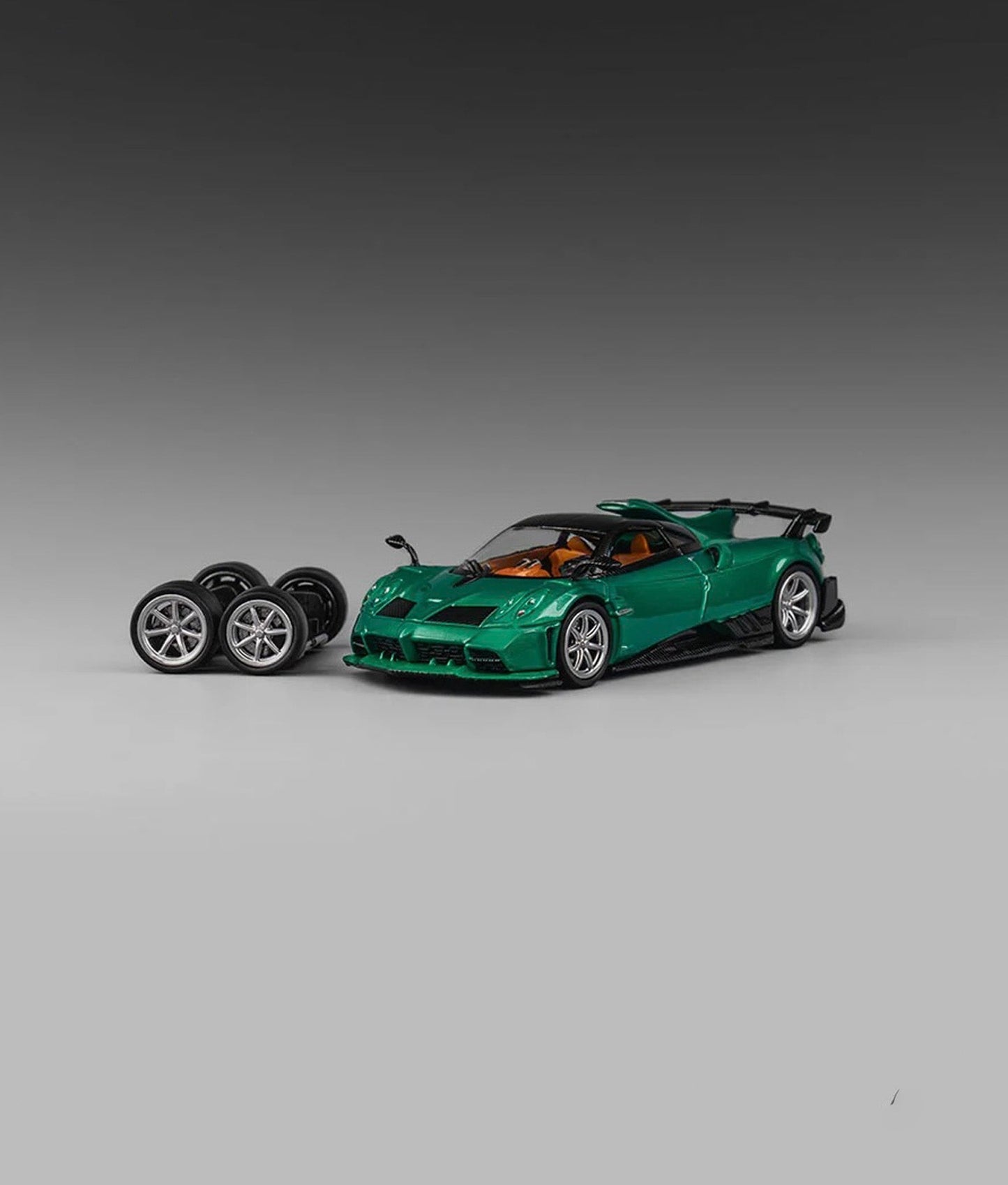 CM MODEL - 1:64 PAGANI IMOLA – METALLIC EMERALD GREEN