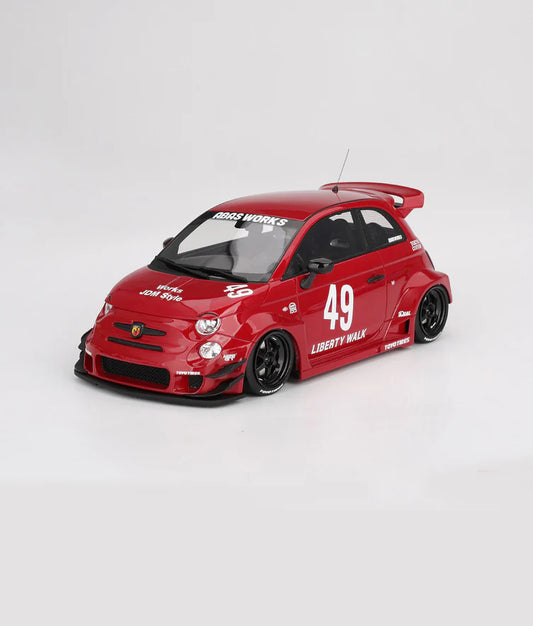 TS0613 * Abarth LB-WORKS x Abas Works 595 Red