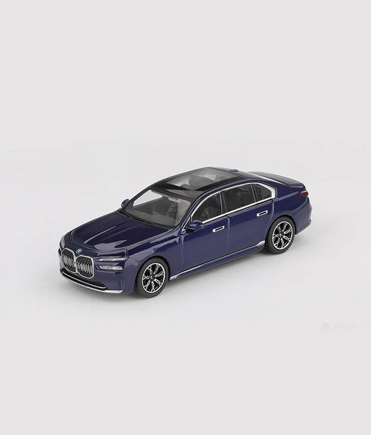 BMW i7 xDrive60 Tanzanite Blue Metallic