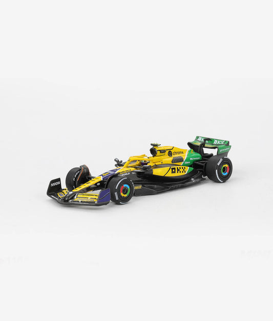 MINIGT - 1/64 MCLAREN MCL38 #4 LANDO NORRIS 2024 F1 2024 MONACO GP