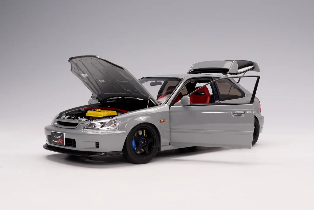 1:18 HONDA CIVIC TYPE R (EK9) – NARDO GREY – MOTORHELIX - PRE ORDER ...
