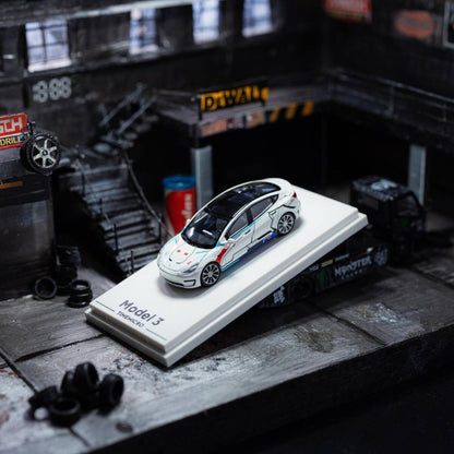 TIMEMICRO 1:64 TESLA MODEL 3