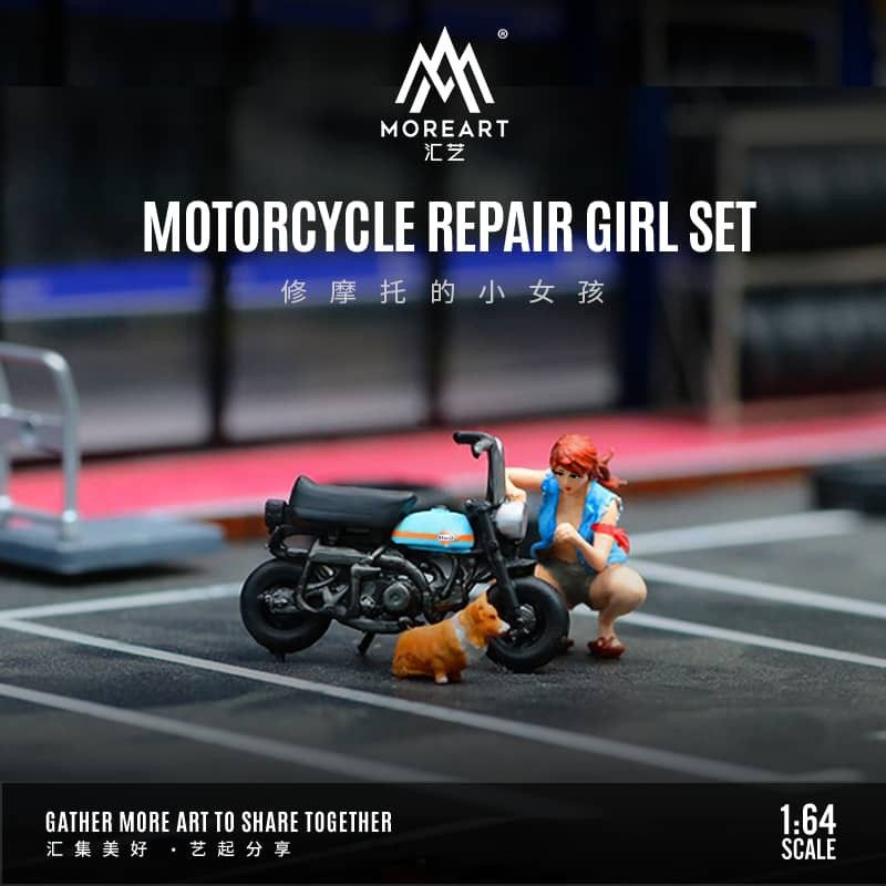 MOTORCYCLE REPAIR GIRL