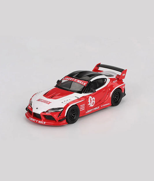 LB★WORKS Toyota GR Supra Red/White