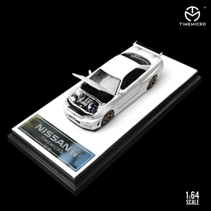 NISSAN GTR34 OPEN LIMITED EDITION ( WHITE )