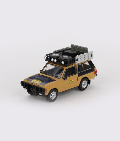 MINIGT - 1/64 RANGE ROVER 1981 CAMEL TROPHY SUMATRA C.SWOBODA & K.MENTEL WINNER