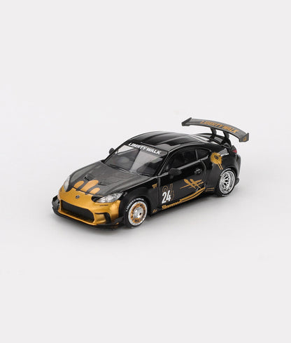 MINIGT - 1/64 TOYOTA GR86 LB★NATION BLACK / GOLD