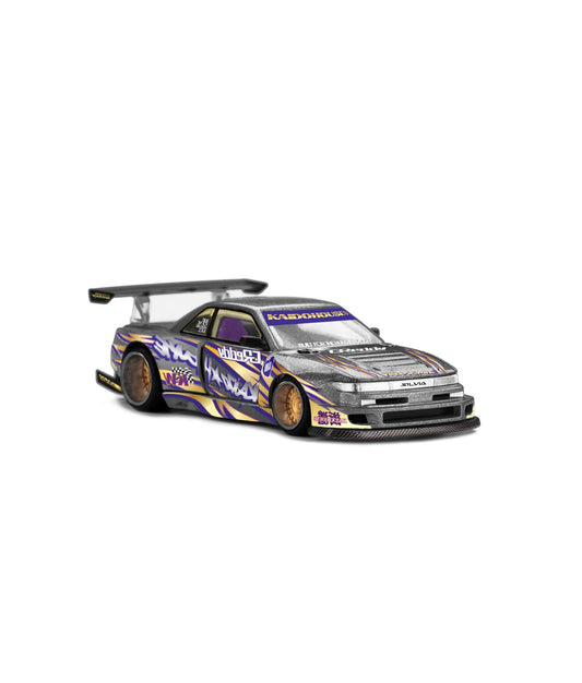 KAIDOHOUSE X MINI GT NISSAN SILVIA S13-R KAIDO DRIFT V1 KHMG235