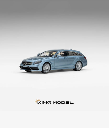 KING MODEL 1:64 Mercedes-Benz CLS63 AMG Ice Blue